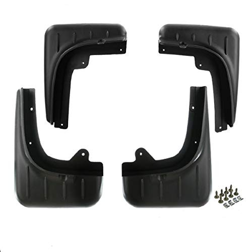 Set of 4 Mud Flaps Splash Guards Set for Porsche Cayenne 2011-2017 Sport Utility