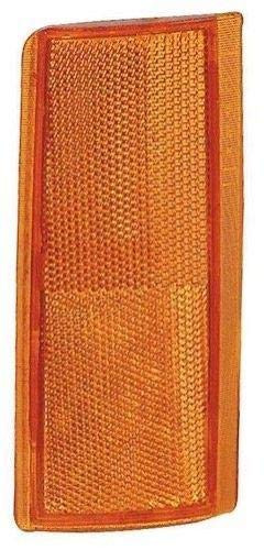 Go-Parts - for 1988 - 2000 Chevrolet K2500 Suburban Side Reflector - Front Right Passenger Side 5974342 GM2557101 Replacement 1989 1990 1991 1992 1993 1994 1995 1996 1997 1998 1999