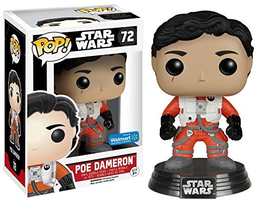 Funko Pop! Star Wars #72 No Helmet Poe Dameron (Exclusive) Funko Pop! Star Wars #72 No Helmet Poe Dameron (Exclusive)