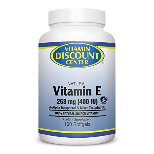 Vitamin Discount Center Vitamin E 400 I_U_ 100 Softgels