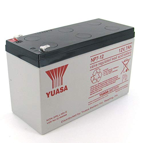 Yuasa Genesis NP7-12 12V7Ah SLA Battery with F2 Terminal