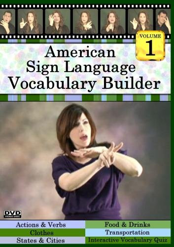 American Sign Language Vocabulary Builder Volume 1