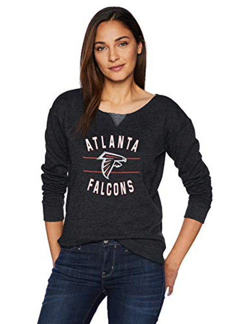 OTS NFL Atlanta Falcons Womens Singleback Fleece Pullover Rush Valley Large OTS NFL Atlanta Falcons Womens Singleback Fleece Pullover Rush Valley Large