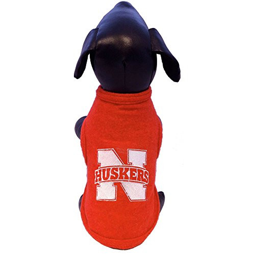 NCAA Nebraska Cornhuskers Polar Fleece Dog Sweatshirt XX-Small