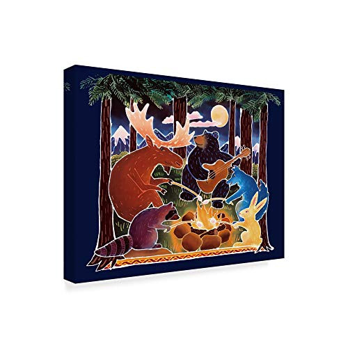 Trademark Fine Art ALI35688-C1419GG Fine Art 14x19-Inch Multicolor