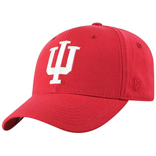 Top of the World Indiana Hoosiers Mens Premium Memory Foam Team Icon hat Adjustable