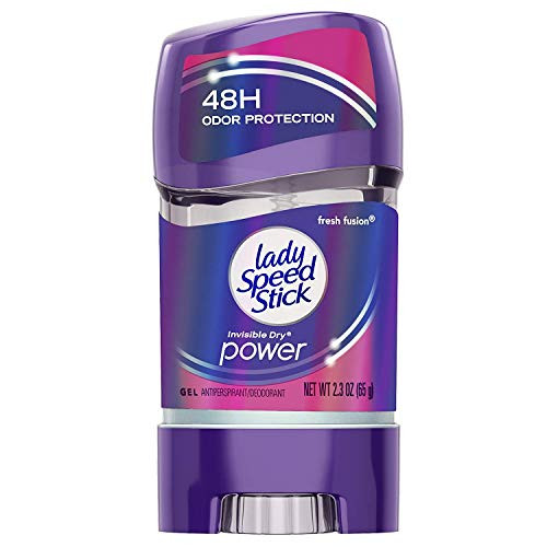 Lady Speed Stick 48HR Antiperspirant Deodorant Gel Fresh Fusion 2_30 oz Pack of 9 Lady Speed Stick 48HR Antiperspirant Deodorant Gel Fresh Fusion 2_30 oz Pack of 9