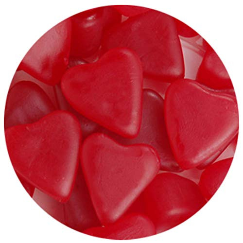 Zachary Jelly Hearts 3 LB Bulk Bag Cherry JuJu