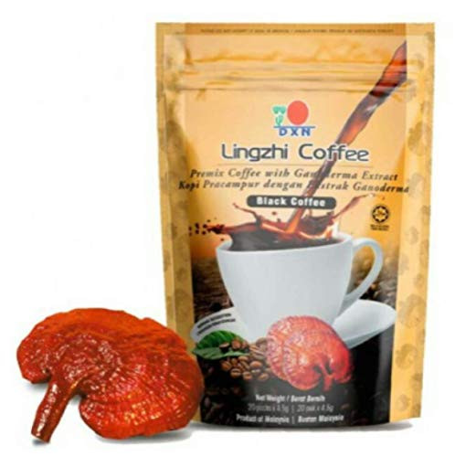 DXN Lingzhi Black Coffee Ganoderma With Aspartame 20 Sachets  2 Pack