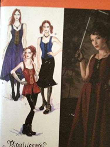 Simplicity Sewing Pattern 2757 Misses Costumes R5 14-16-18-20-22