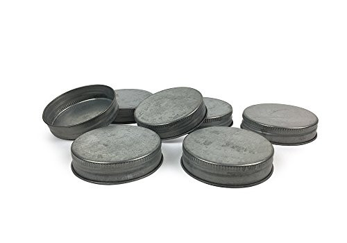 Mason Jar Lids - Fits standard size Mason Jars - Set of 12