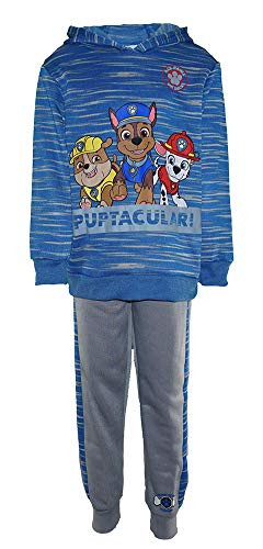 Nickelodeon Boys Little Paw Patrol 2 Piece Fleece Set Blue 6