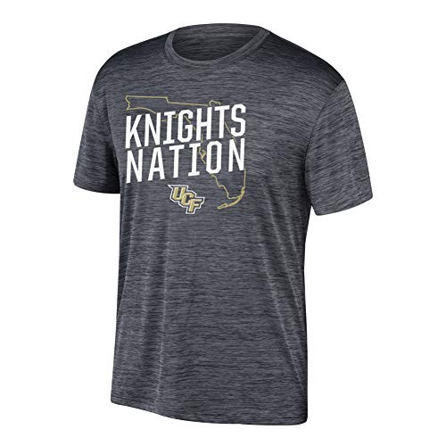 Top of the World Central Florida Golden Knights Mens Poly Space Dye Invader Tee XX-Large