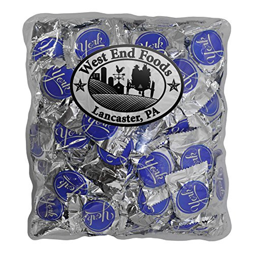 York Peppermint Dark Chocolate Pattie Bulk Candy 3lb York Peppermint Dark Chocolate Pattie Bulk Candy 3lb