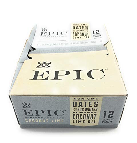 Epic Provisions Bar Performance Lime Coconut 1_87 Ounce 9 Pack