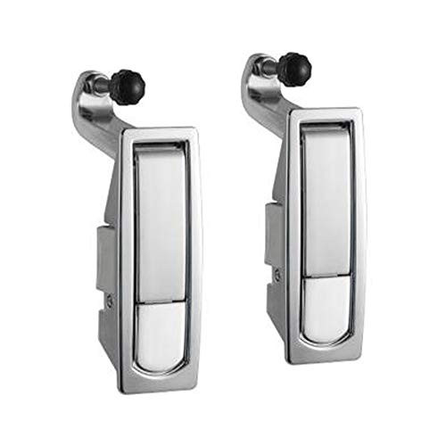 2PCS Compression Latch Lock Trigger Latch Lock Smith Series Zinc Alloy Adjustable Lever Hand Operated Silvers