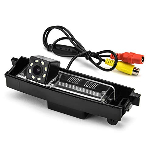 aSATAH 8 LED Car Rear View Camera for Toyota RAV4 RAV-4 RAV 4 2006~2012  Toyota Vanguard 2006~2012  and Vehicle Camera Waterproof and Shockproof Reversing Backup Camera 8 LED
