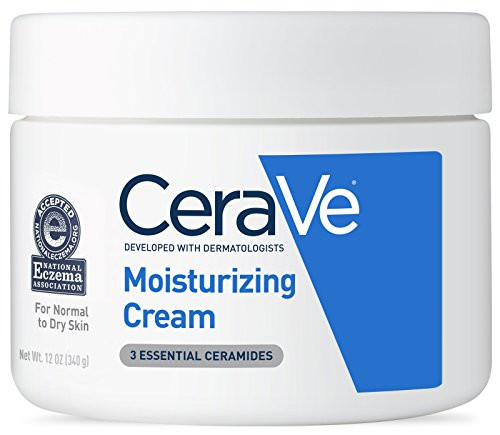 CeraVe Moisturizing Cream 12 oz Daily Face and Body Moisturizer for Dry Skin