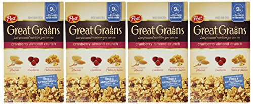Great Grains Cranberry Almond Crunch 14-Ounce Pack of 4 Great Grains Cranberry Almond Crunch 14-Ounce Pack of 4