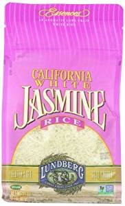Lundberg California White Jasmine Rice Gluten Free 32 Oz_ Pack Of 3_