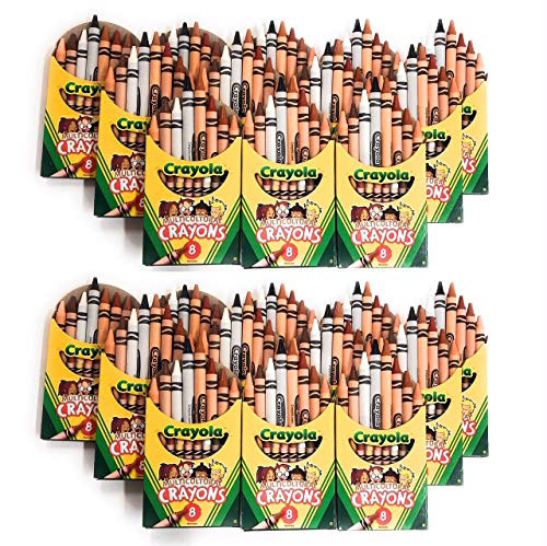 CRAYOLA LLC MULTICULTURAL CRAYONS REG 8PK Set of 24 CRAYOLA LLC MULTICULTURAL CRAYONS REG 8PK Set of 24