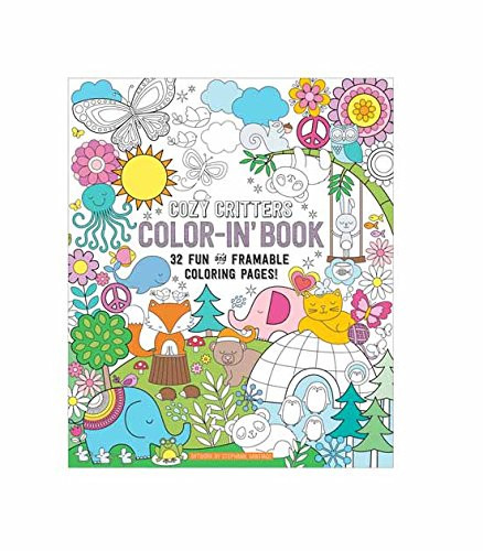 OOLY Coloring Book Cozy Critters 32 Pages 9 x 12 118-156