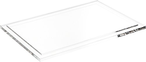 Plymor Clear Acrylic Base for Rectangular Clear Acrylic Display Case 9 x 6