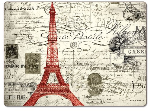 Counterart Vintage Paris Hardboard Placemat Set of 2