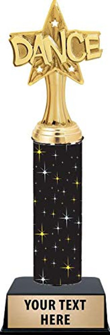 11 Inch Dance Star Burst Trophies - Black Glimmer Dance Star Burst Trophy Awards Prime 11 Inch Dance Star Burst Trophies - Black Glimmer Dance Star Burst Trophy Awards Prime