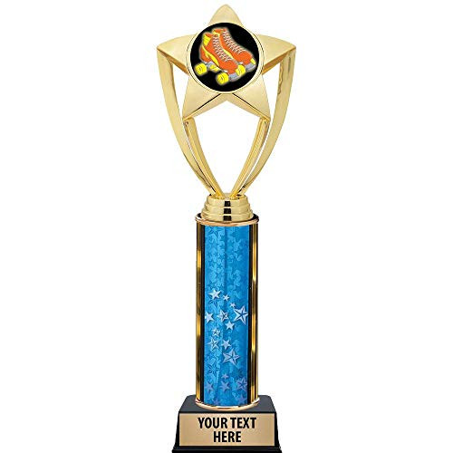 Crown Awards Roller Skating Trophies 11 Gold Star Roller Skating Trophy with Engraving Included Prime Crown Awards Roller Skating Trophies 11 Gold Star Roller Skating Trophy with Engraving Included Prime