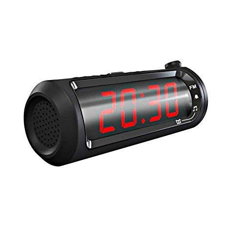 SYLVANIA SCR1245-USB 1_8 Jumbo-Digit Projection Dual-Alarm Clock Radio with USB Charging