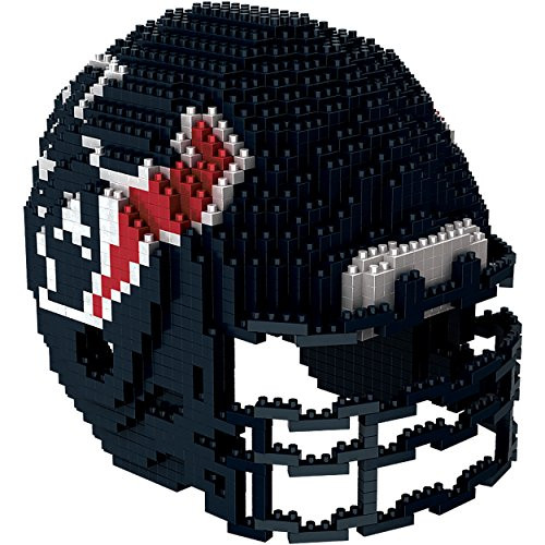 Houston Texans NFL 3D BRXLZ Construction Toy Blocks Set - Helmet Houston Texans NFL 3D BRXLZ Construction Toy Blocks Set - Helmet