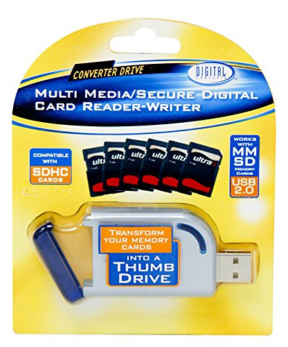 Digital Concepts USB 2.0 SD/MMC Flash Memory Card Reader/Writer