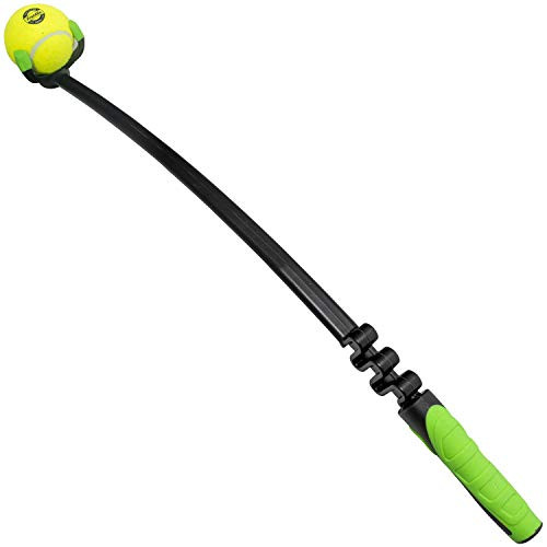 Franklin Pet Supply Dog Fetch Toy  Tennis Ball Launcher  Play Fetch with Your Dog  Dog Ball Launcher