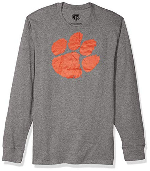 OTS NCAA Clemson Tigers Mens Rival Long Sleeve Tee Iced XX-Large OTS NCAA Clemson Tigers Mens Rival Long Sleeve Tee Iced XX-Large