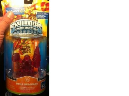 5Star-TD Skylanders Spyros Adventure Limited Edition RED Drill Sergeant - Very Rare and Collectible