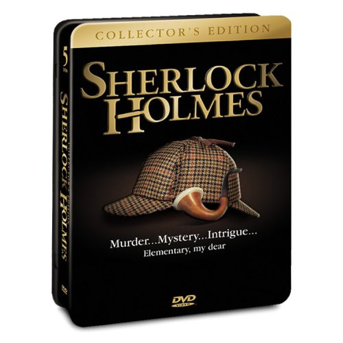 Sherlock Holmes Collectors Edition Five-Disk Edition Tin packaging