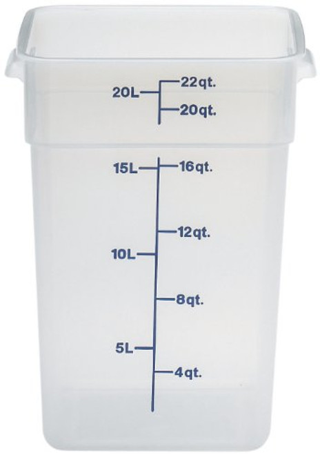 Cambro 22SFSPP190 22 qt Polypropylene Food Storage Container - CamSquare