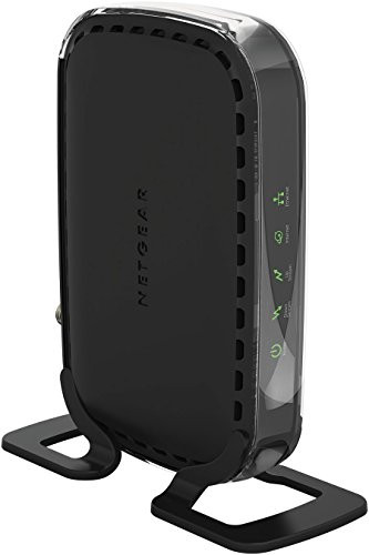 NETGEAR Cable Modem CM400 - Compatible with all Cable Providers including Xfinity by Comcast Spectrum Cox  For Cable Plans Up to 100 Mbps  DOCSIS 3_0 Black 8x4 Cable Modem CM400