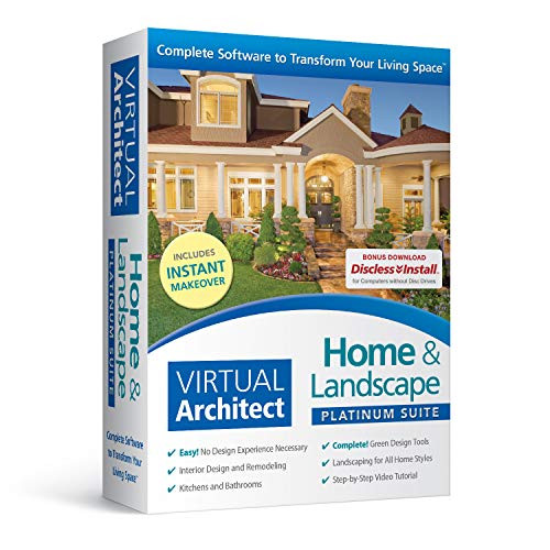 Virtual Architect Home  and  Landscape Platinum Suite