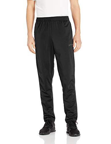 adidas Mens Essentials 3-Stripes Primegreen Regular Fit Full Length Tapered Training Joggers Sweatpants BlackBlack 4X-Large