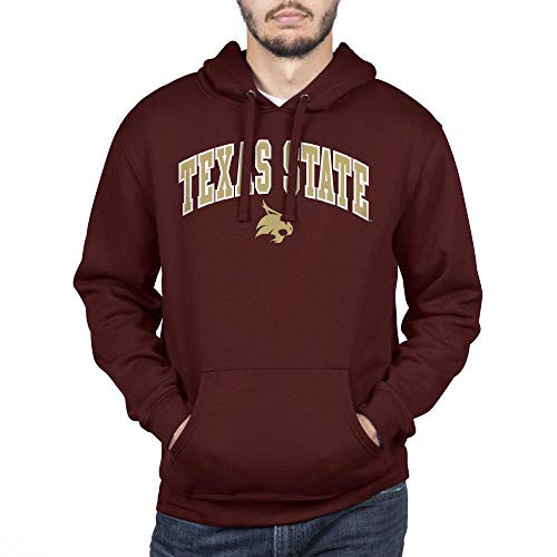 Top of the World Texas State Bobcats Mens Team Color Hoodie Sweatshirt XX-Large