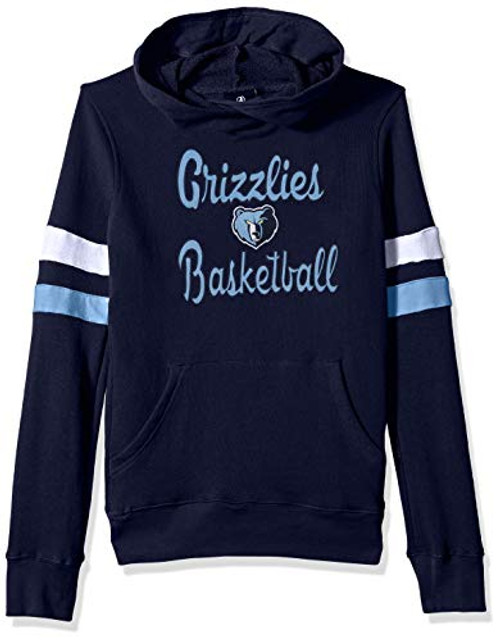 NBA by Outerstuff NBA Kids and Youth Girls Memphis Grizzlies Claim to Fame Overlay Hoodie Dark Navy Youth Large14 NBA by Outerstuff NBA Kids and Youth Girls Memphis Grizzlies Claim to Fame Overlay Hoodie Dark Navy Youth Large14