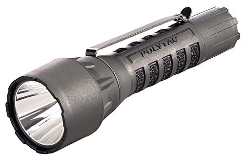 Streamlight 88860 PolyTac LED HP Flashlight with Lithium Batteries Black - 275 Lumens