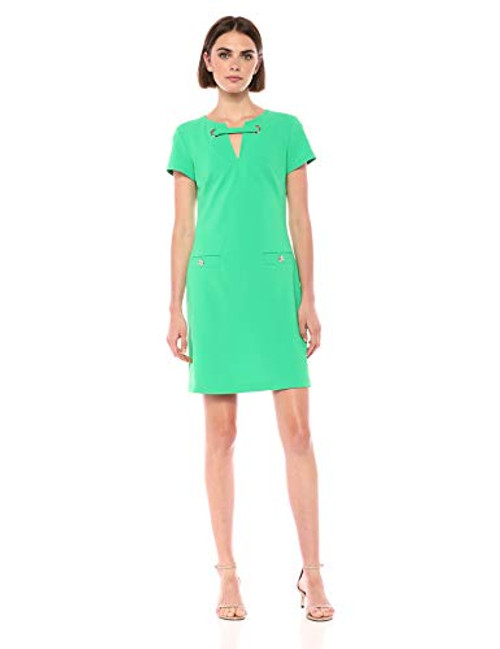 Tommy Hilfiger Womens Legacy Scuba Crepe Two Pocket Dress Peapod 16