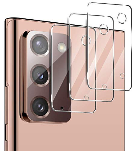 3 Pack Camera Screen Protector for Samsung Galaxy Note 20 Screen Protector Tempered Glass MIUOLV Case Friendly Bubble Free Anti-Scratch Camera Lens Protector for Galaxy Note 20 6_7inch Clear
