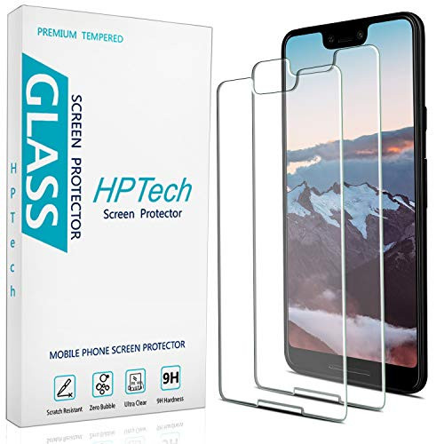 2-Pack HPTech Tempered Glass For Google Pixel 3 XL Screen Protector Easy to Install Bubble Free 9H Hardness 2-Pack HPTech Tempered Glass For Google Pixel 3 XL Screen Protector Easy to Install Bubble Free 9H Hardness