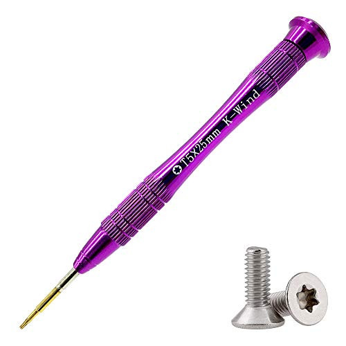 T5 Torx Screwdriver Compatible with Battery  and  Hard Disk replacement of MacBook  and  Laptops Torx Head Screwdriver T5 S2 High Alloy Steel Head Magnetic Tip 360 Rotary Cap Precision Screwdriver T5