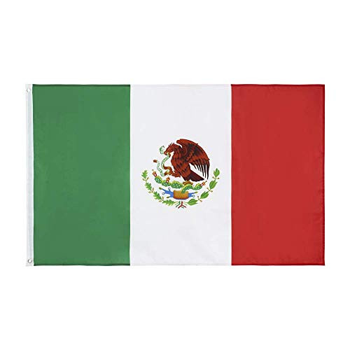 Mexican Flag Bandera De Mexico Flag 3x5 Foot Body Flag Cape Strong Quality Polyester