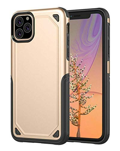 iPhone 11 Pro MAX 11 Pro 11 Case Defender Shockproof Hybird Armor Cell Phone Cases for iPhone 11 Pro Pro Max Gold iPhone 11